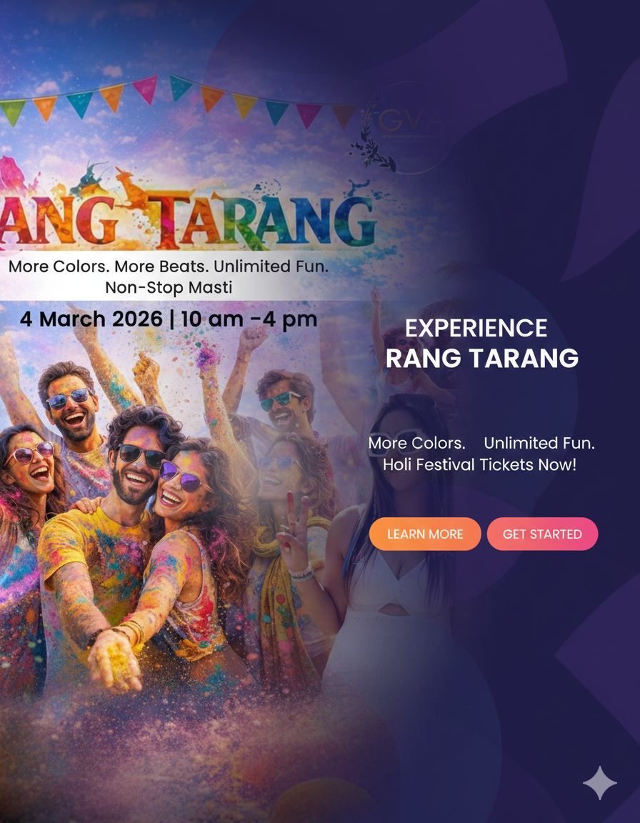 Rang Tarang 2026 – The Ultimate Holi Color Festival (Standard)