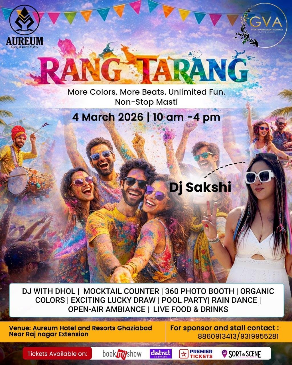 Rang Tarang 2026 – The Ultimate Holi Color Festival (Couple)
